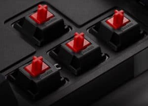 interruptores Cherry MX Red