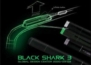 botones black shark 3