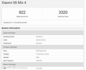 Xiaomi Mi MIX 4