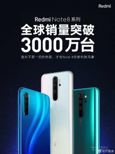 La serie Redmi Note 8 supera los 30 millones en todo el mundo