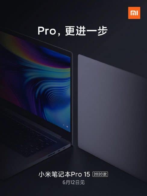 Póster Mi Notebook Pro 15 2020