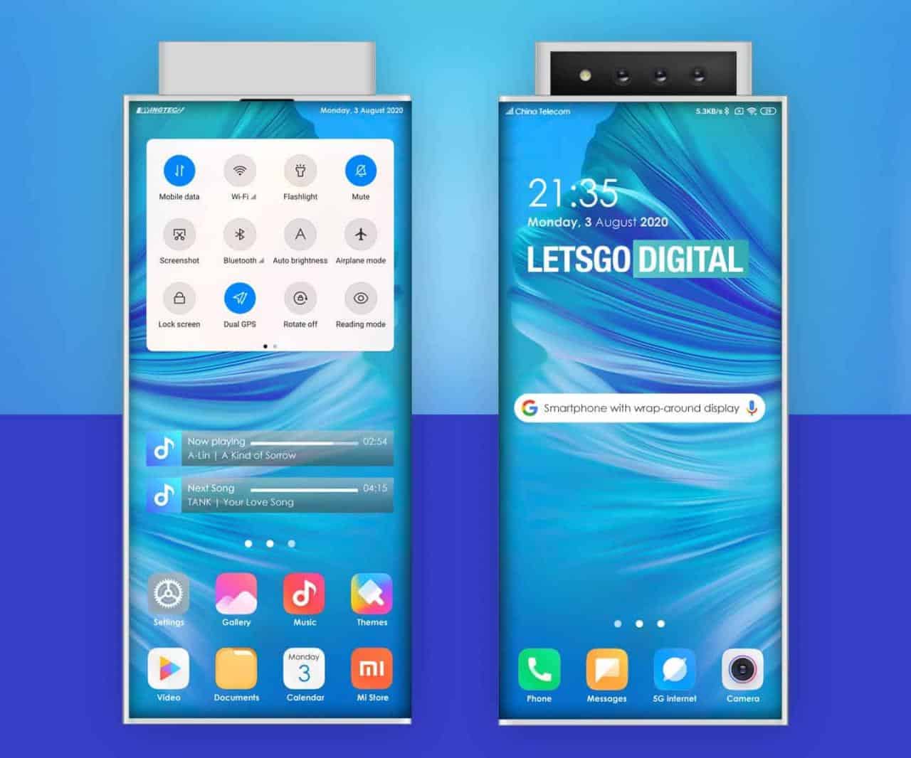 Dos nuevas patentes de teléfonos de Xiaomi en 2020
