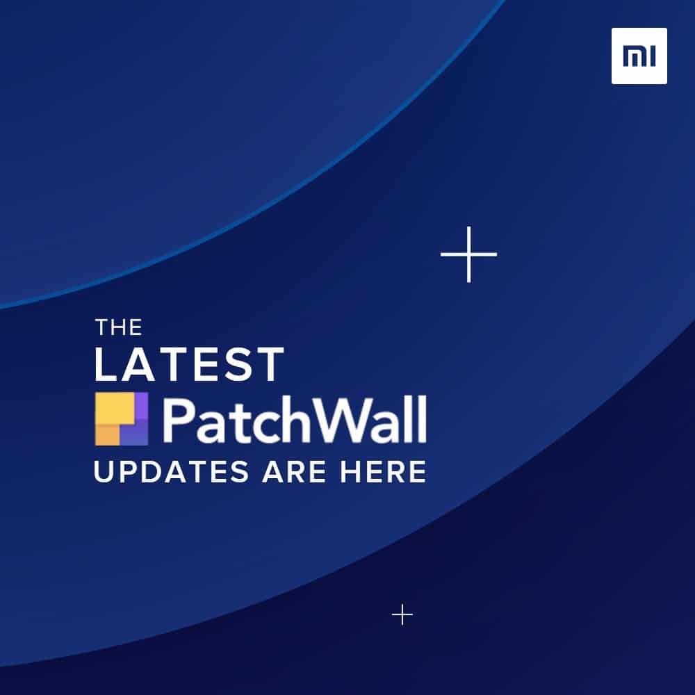 Nueva interfaz PatchWall 3.4 para los televisores de Xiaomi