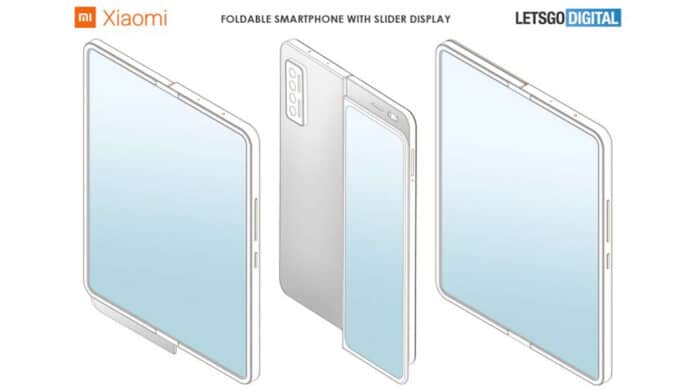 Xiaomi patenta un diseño de teléfono plegable+deslizante