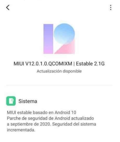 miui 12 en redmi note 8