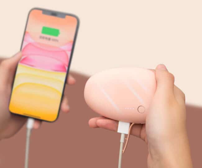 calentador de manos xiaomi zmi powerbank
