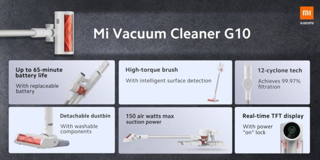 Aspirador Xiaomi Mi G10