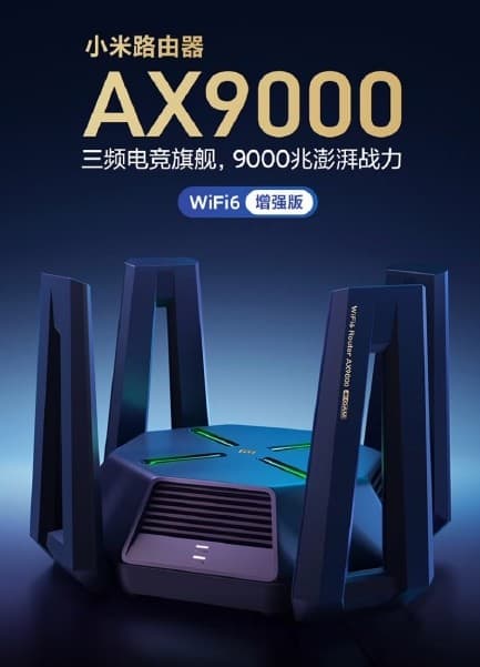 Mi AX9000 el nuevo router futurista de Xiaomi con Tri-Band