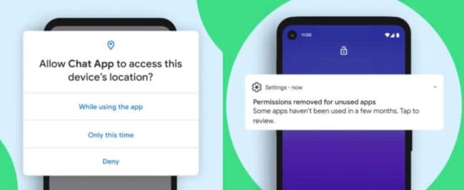 Android 11 seguridad