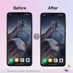 actualización de la pantalla de registro de xiaomi