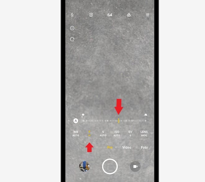 enfoque en fotos de xiaomi