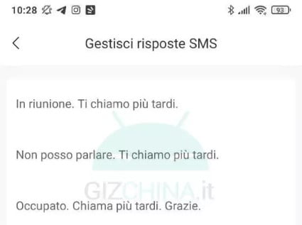 mensajes en mi band 6