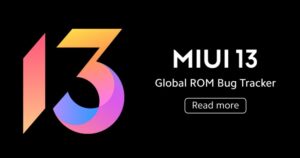 Miui 13 y lista de errores