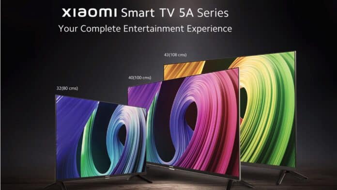 Serie Xiaomi Smart TV 5A es la renovación de los televisores más vendidos de la marca