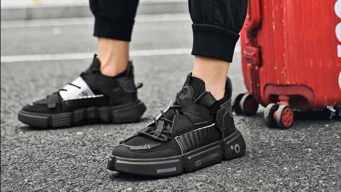 código de descuento zapatillas de deporte xiaomi youpin ofrece zapatos para hombres y mujeres cupón de color blanco negro