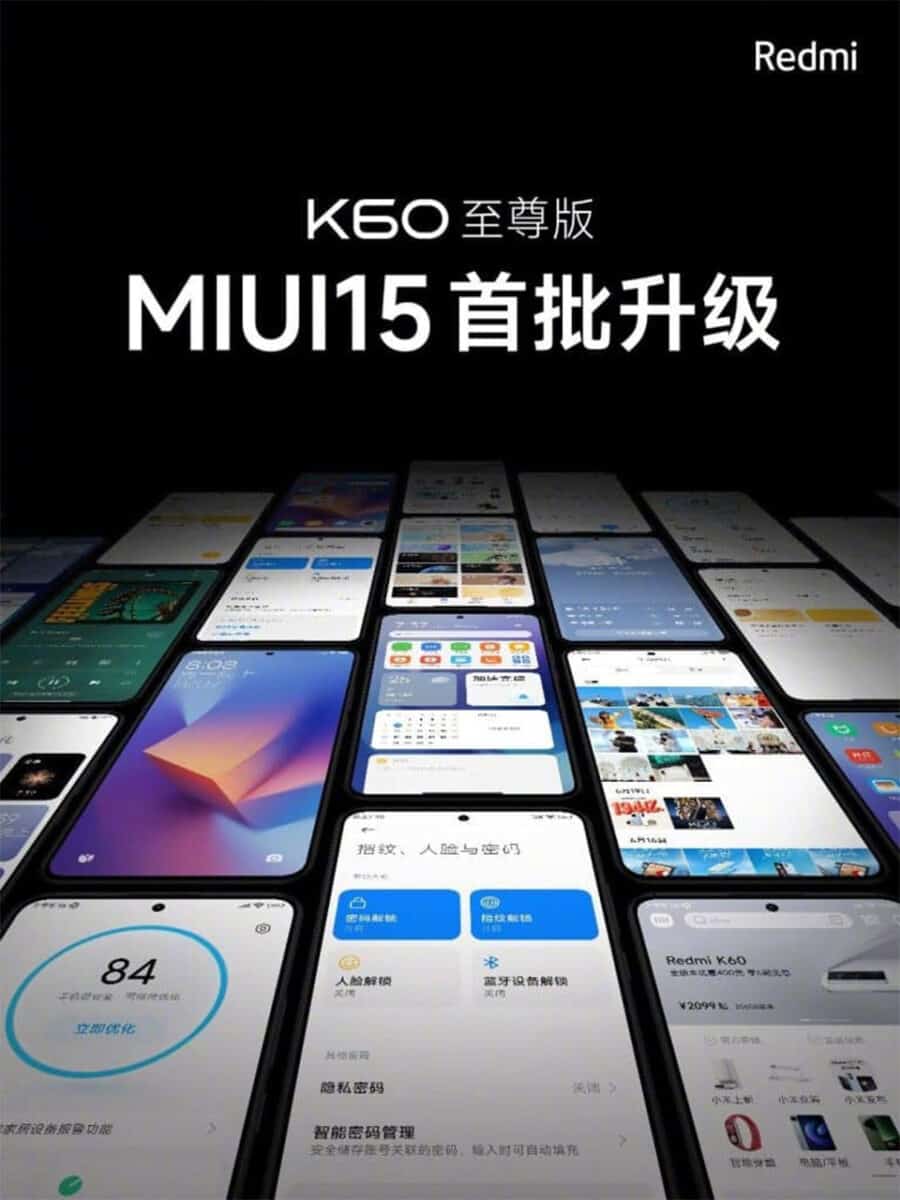 xiaomi miui 15 redmi k60 ultra