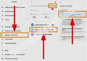 Notificaciones Xiaomi Mi Watch Lite