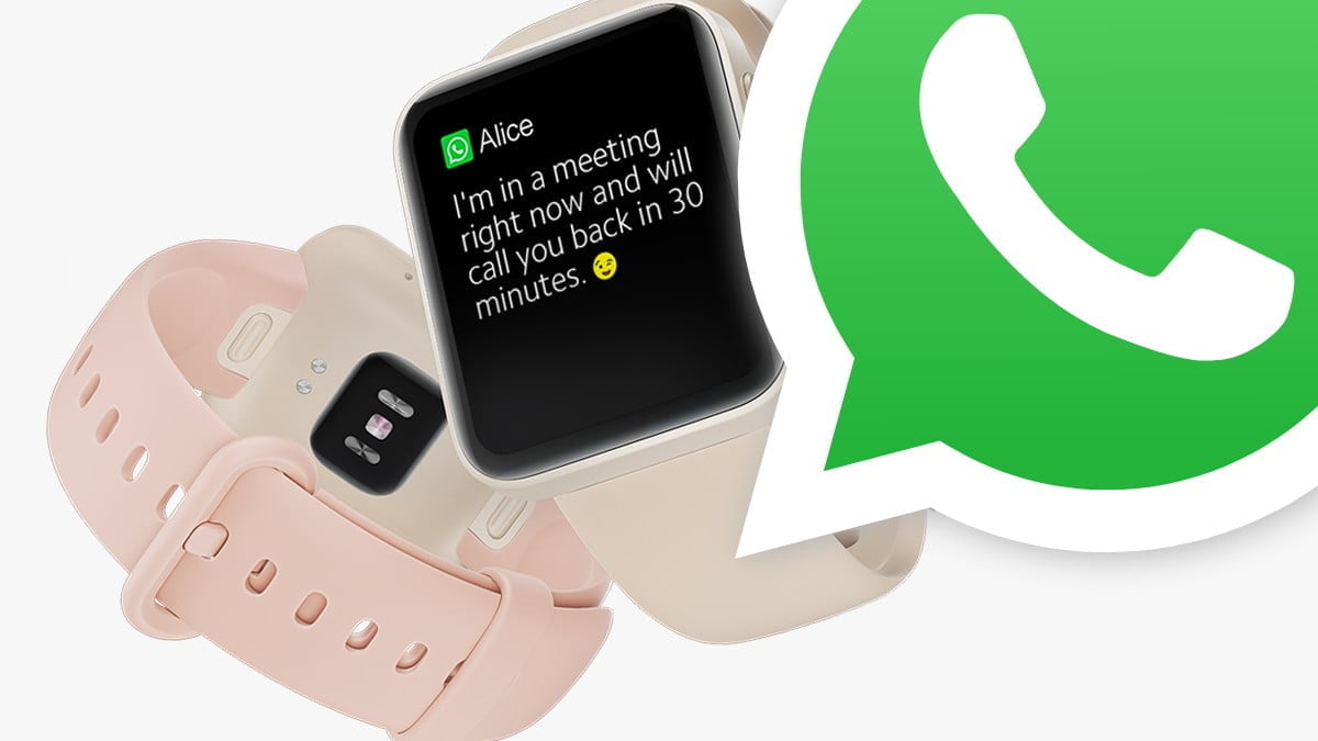 Mi watch lite online whatsapp