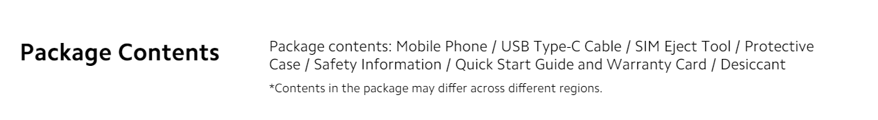Xiaomi 14T series does not include a charger in the box 2 Screenshot 2024 09 26 164609