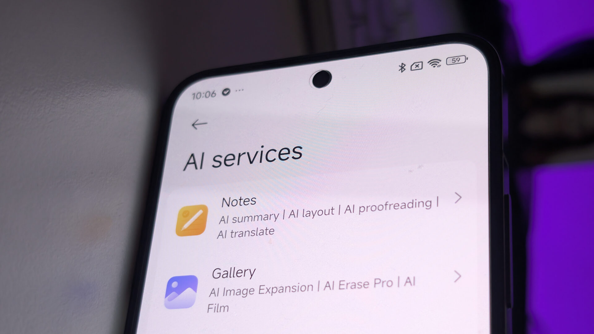 servicios de inteligencia artificial