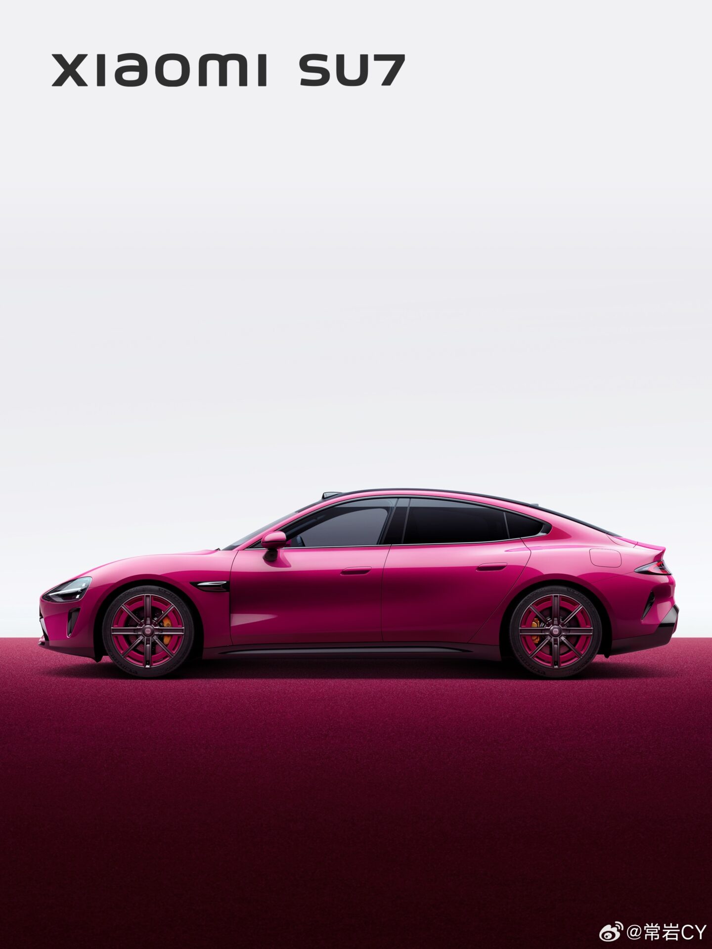 Magenta brillante Xiaomi SU7 8