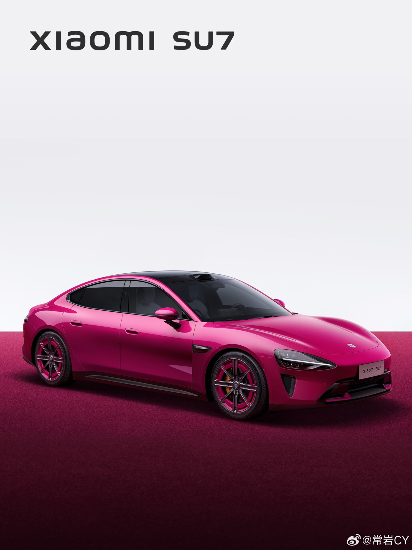 Magenta brillante Xiaomi SU7 9
