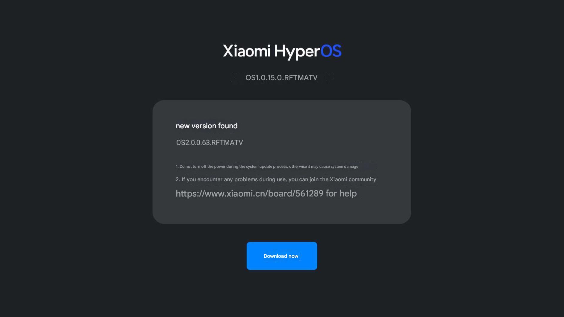 TV Xiaomi HyperOS 2 4
