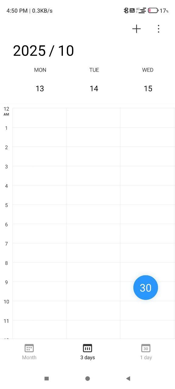 Calendario de Xiaomi 4