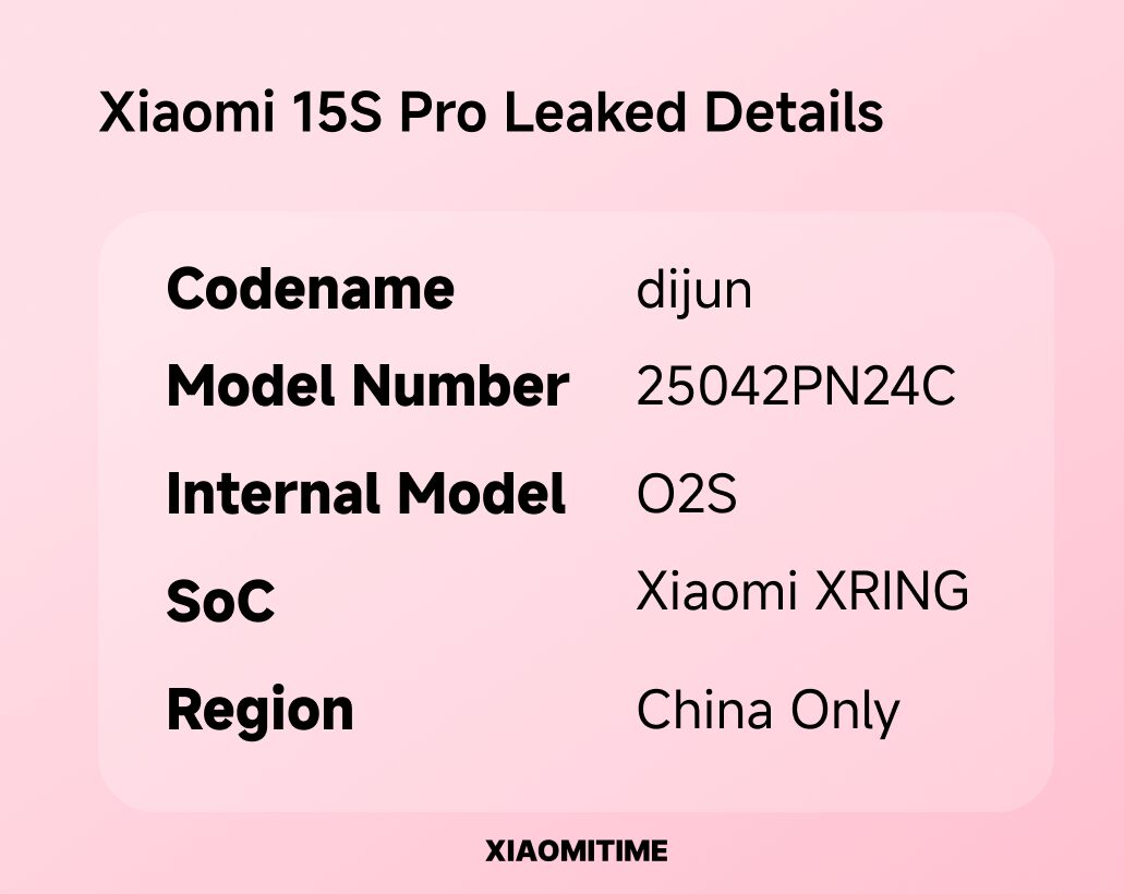 Xiaomi 15S