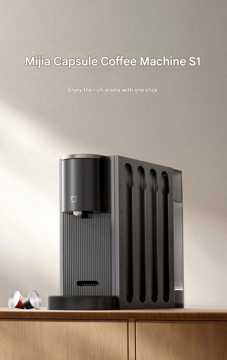 Xiaomi comienza la cafetera cápsula de Mijia S1 2 Imagen traducida en 3
