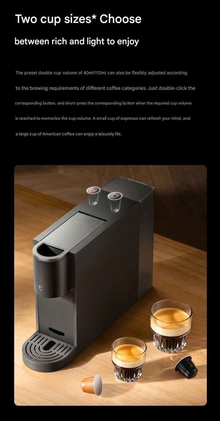 Xiaomi comienza la cafetera cápsula de Mijia S1 3 Imagen traducida en 7