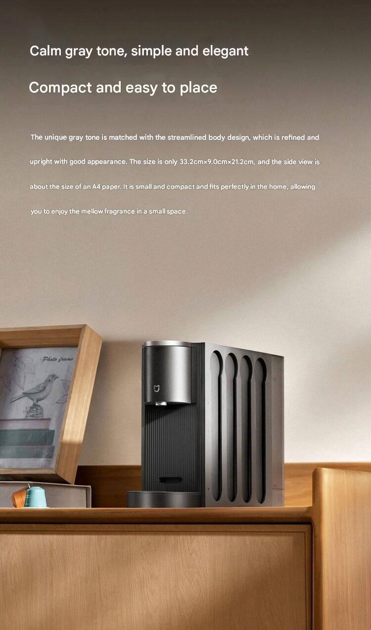 Xiaomi comienza la cafetera cápsula de Mijia S1 5 Imagen traducida en 5