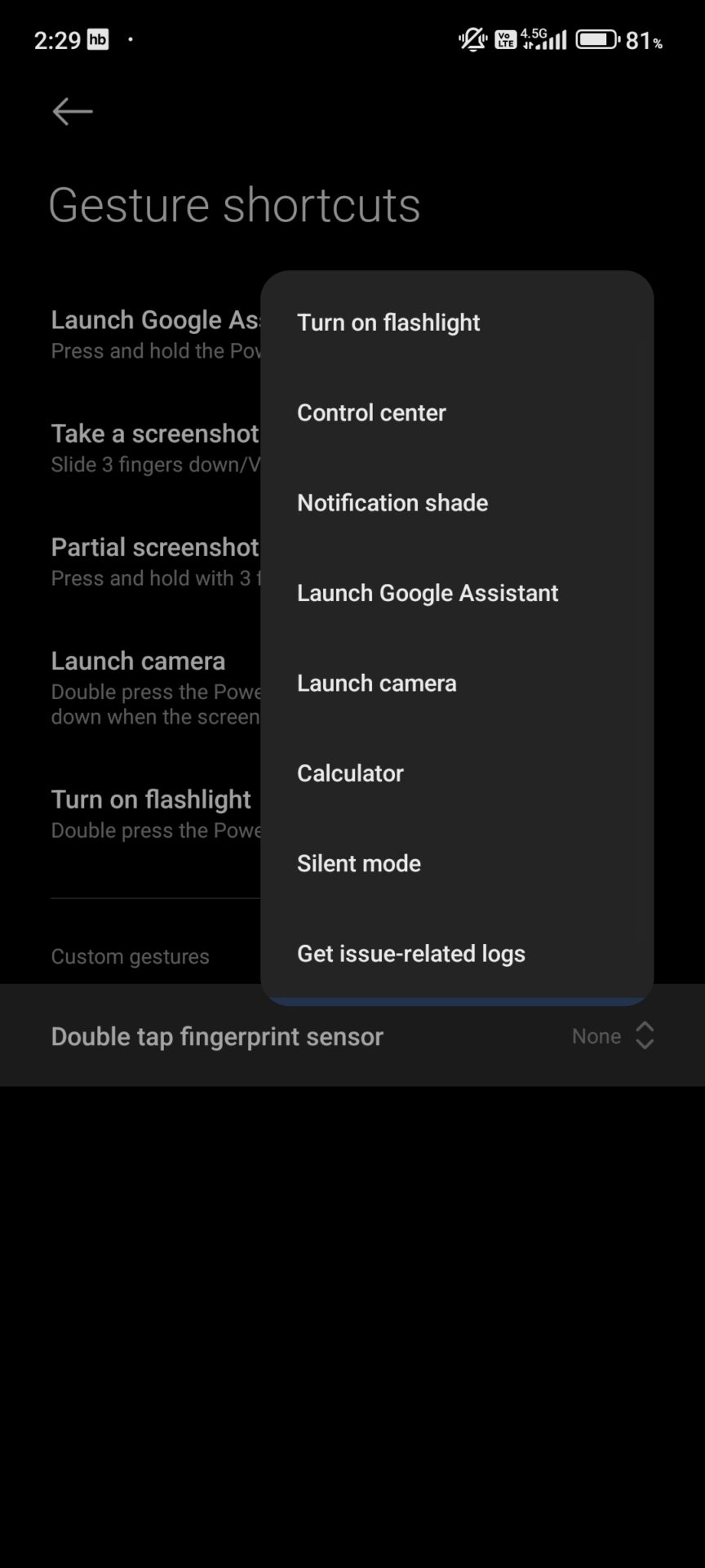 Desatar funciones secretas de la huella digital lateral -sensor de su Xiaomi 2 Gestos de huellas digitales 1