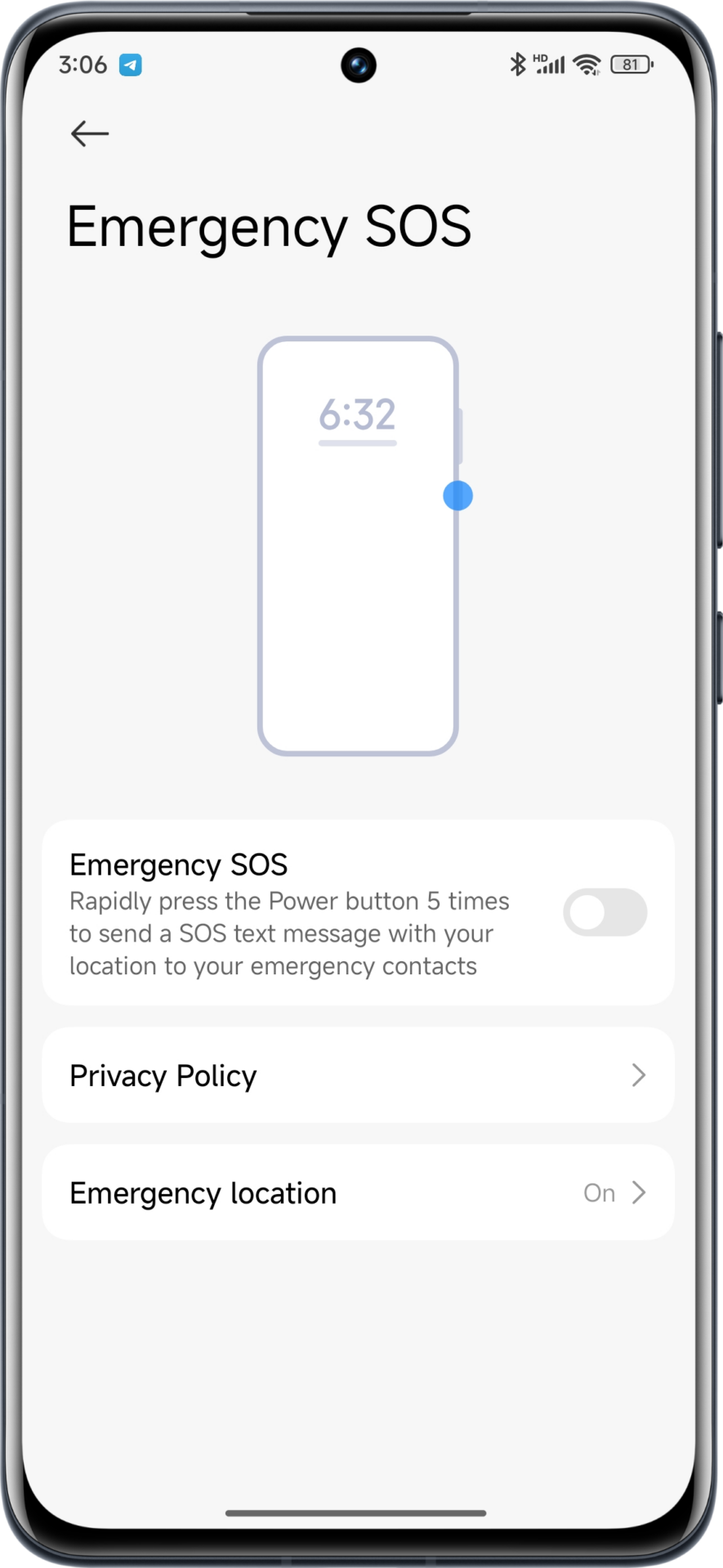 Emergencia SOS 6