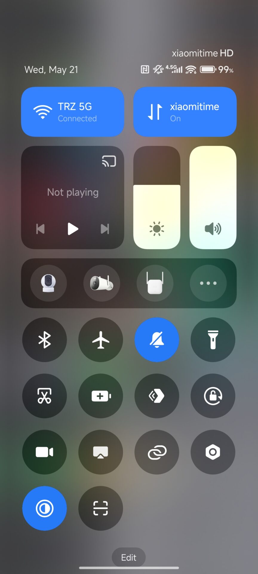 HyperOS 2.2 Estado: 76 dispositivos en los modelos Xiaomi 3 de 3 años de edad Centro de control HyperOS 2