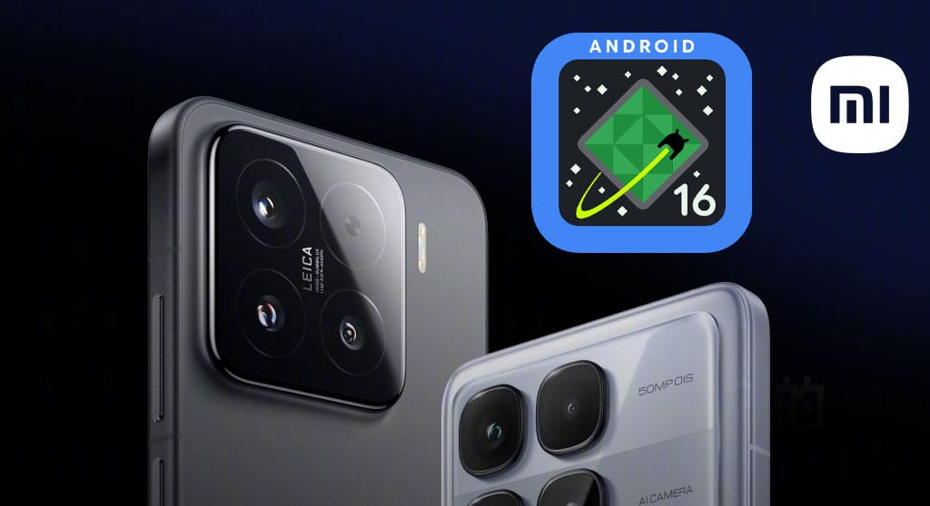 Xiaomi elige 2000 usuarios felices para Android 16 Programa Beta 1 Android 16 beta 2