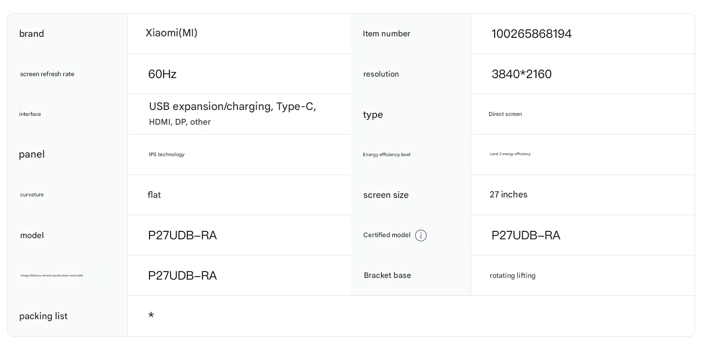 Redmi A27U 4K Monitor con 90 W-typ-C Load 5 iniciado Imagen traducida en 62