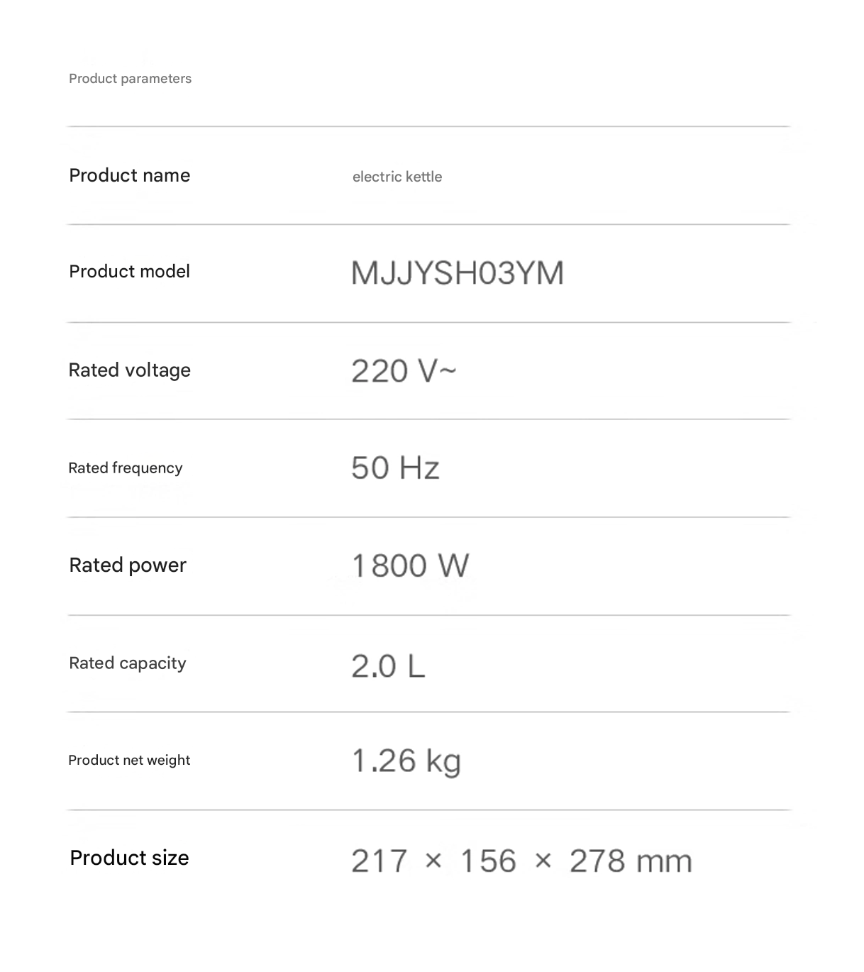 Xiaomi Mijia Kessel 3 Pro Comenzó con los controles inteligentes 2 Imagen traducida en 58
