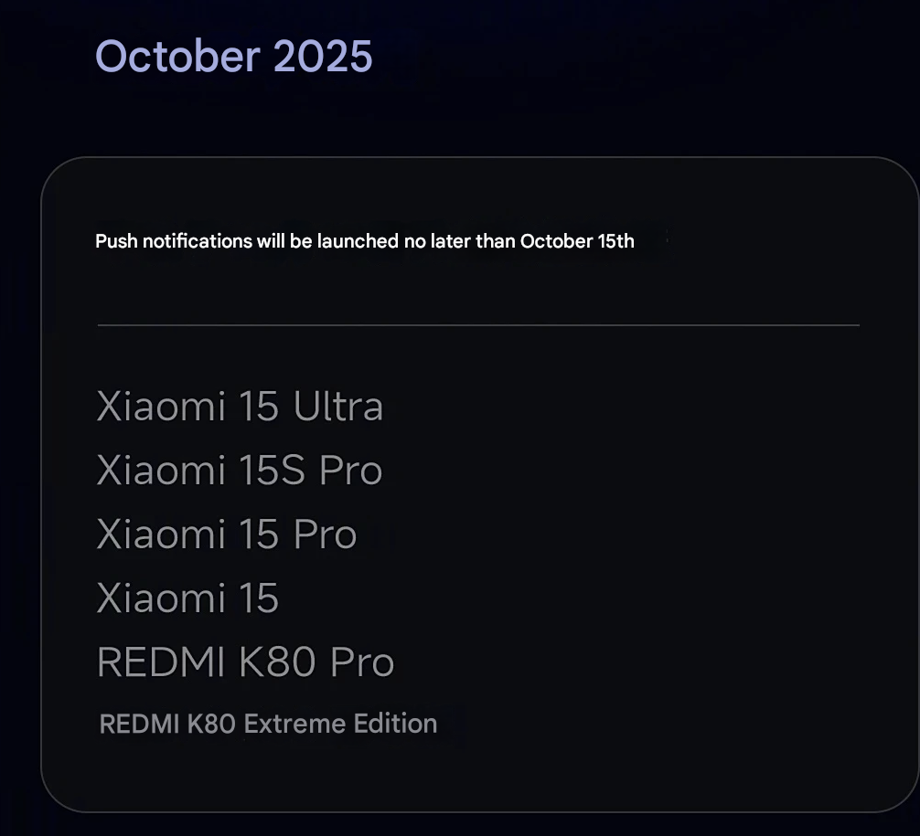 Xiaomi HyperOS 3 para dispositivos del ecosistema que antes de lo que piensas HyperOS Apariencia Fecha 6