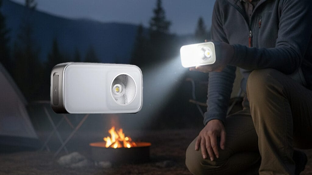 Cire su brillo de campamento: Mijia deja una luz asesina al aire libre 1 otoño 1 Luz multifuncional al aire libre de Mijia