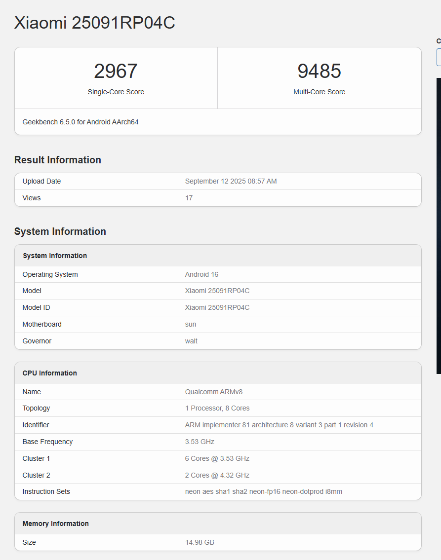 Geekbench