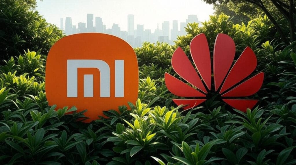 Xiaomi y Huawei