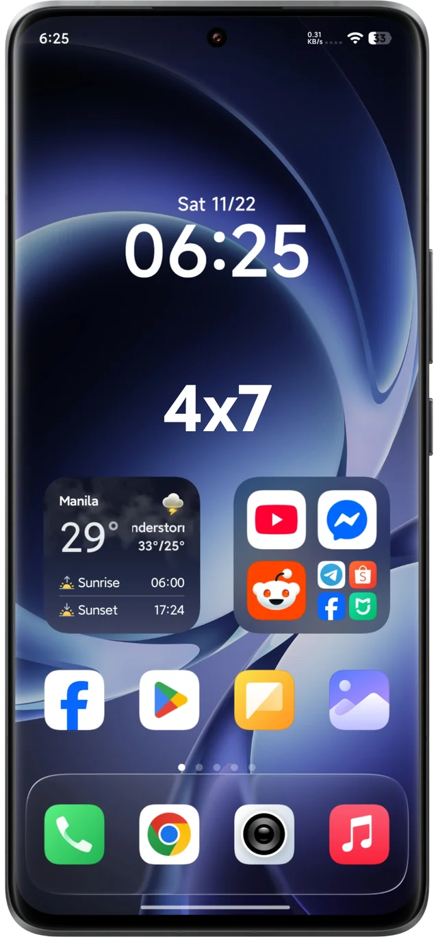Xiaomi eliminó el diseño 4x7, ¿por qué v0?