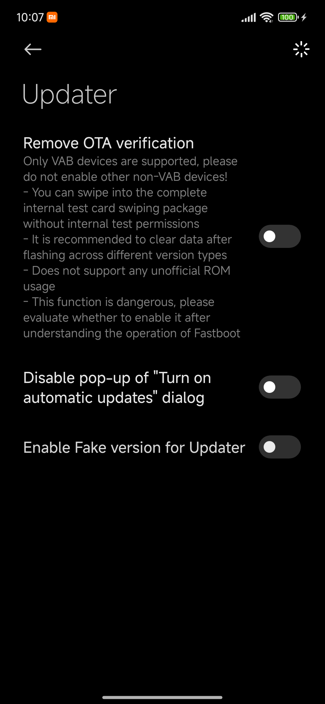 Cómo instalar Xiaomi HyperOS 3 actualizaciones anticipadas con el truco de cambio de nombre 13 Opciones del actualizador HyperCeiler