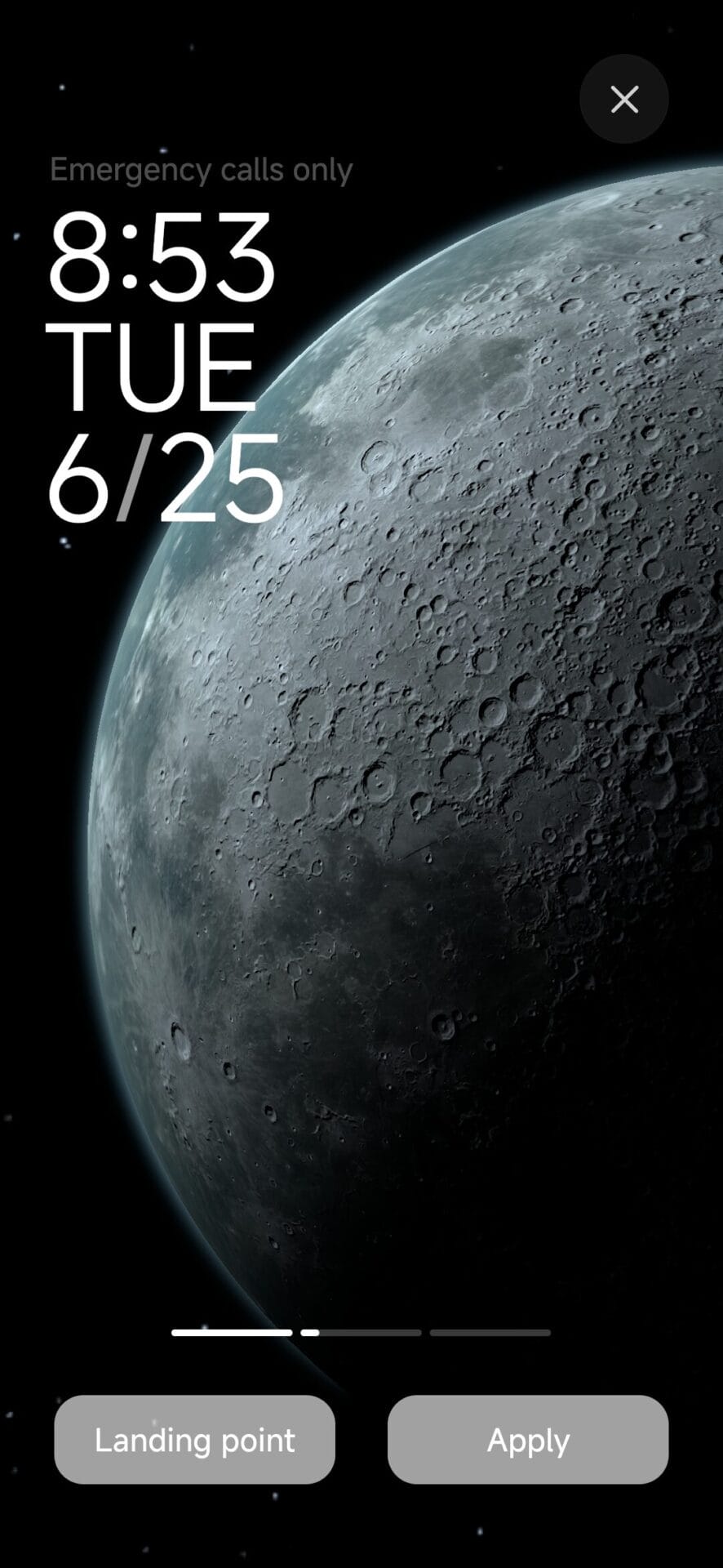 ¿El uso de temas en Xiaomi afecta la duración de la batería? 3 HyperOS Súper fondo de pantalla de luna 4