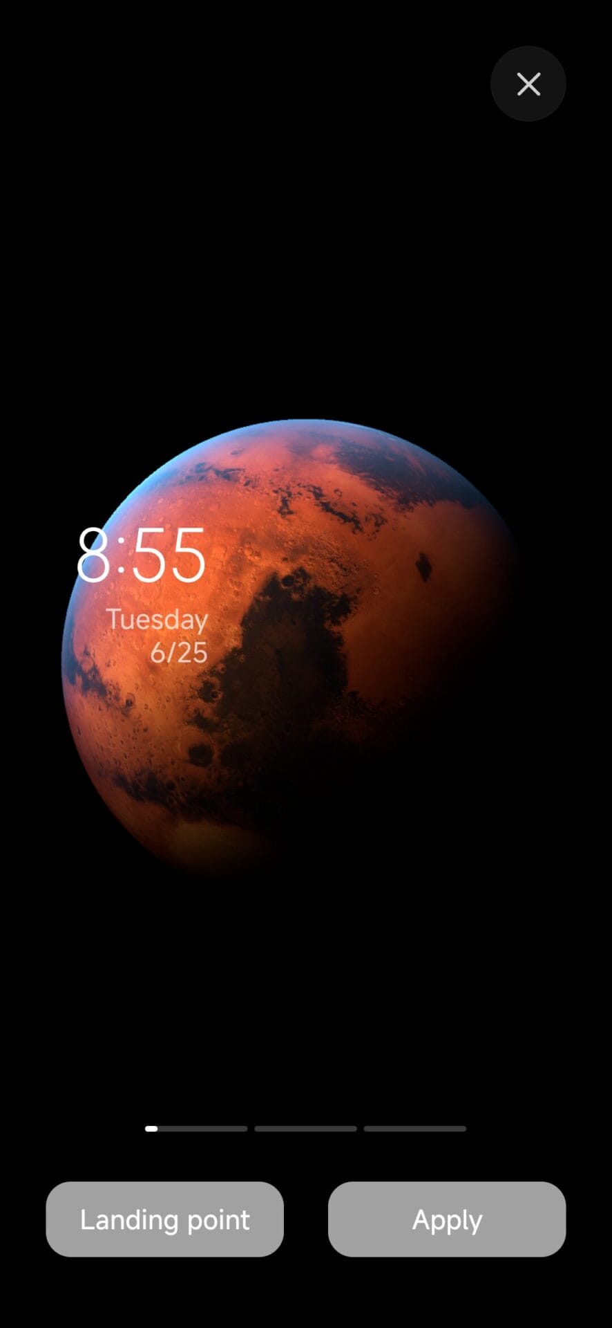 ¿El uso de temas en Xiaomi afecta la duración de la batería? 4 HyperOS Marte Super Fondo de Pantalla 3