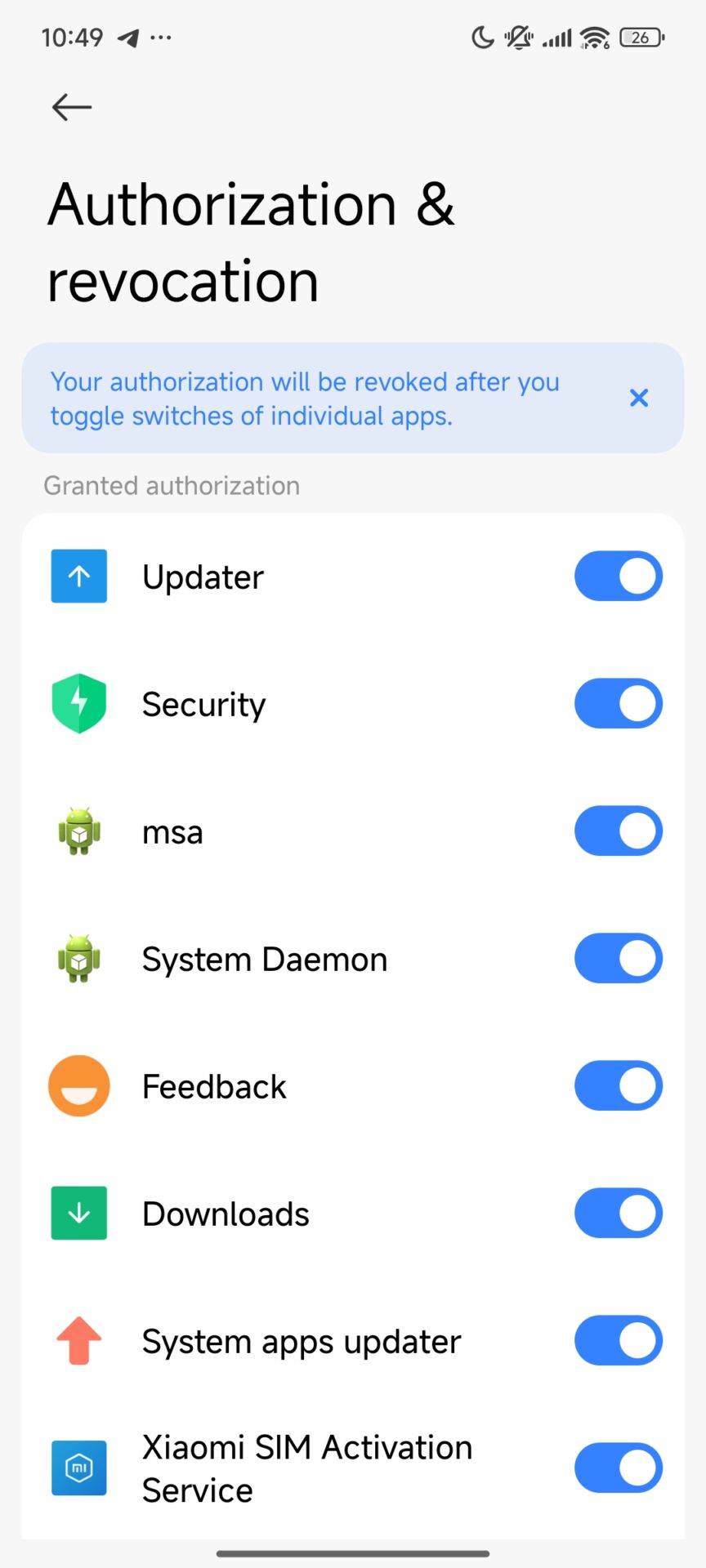 Qué hago primero cuando configuro un nuevo dispositivo Xiaomi como Expert 4 Desactivar MSA 3