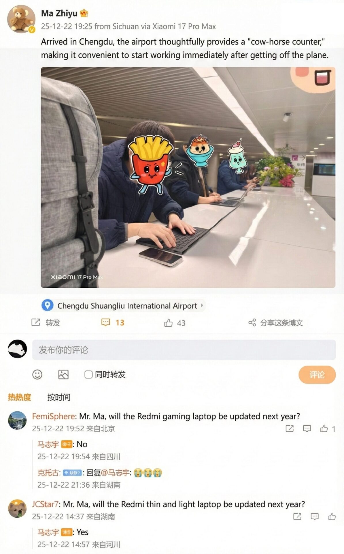 ESTADO DEL PORTÁTIL REDMI Gaming