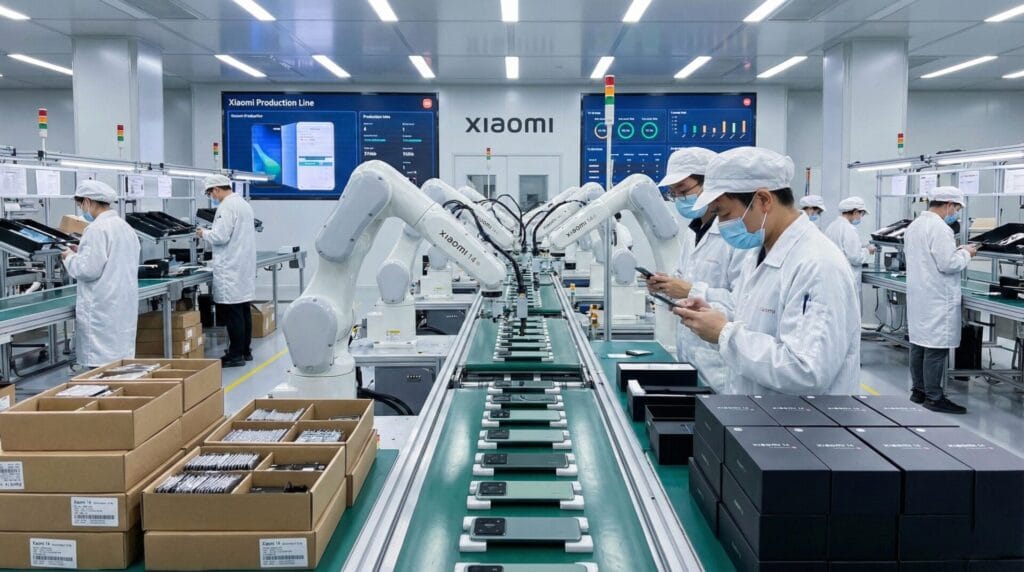 Cómo se fabrica un teléfono Xiaomi: desde los componentes hasta HyperOS 1 fábrica de xiaomi