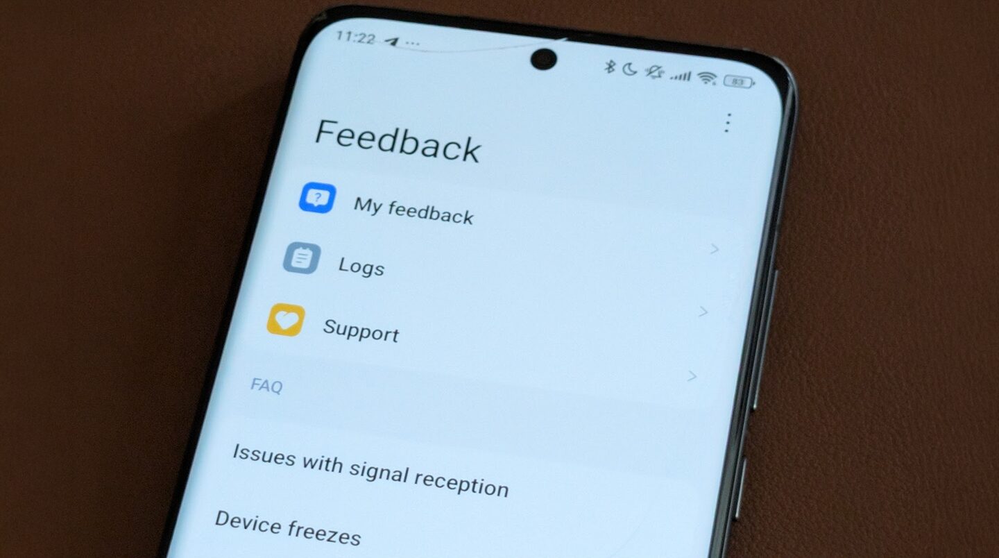 HyperOS Informe de error semanal: Xiaomi corrige apagados aleatorios 2 Aplicación de informe de errores de comentarios
